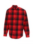 머스트잇(MUSTIT) - 여성 셔츠 Off 숄더 662979 TKM40 6167 RED/BLACK /47