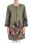 [해외배송] STELLA JEAN 여성 Kneelenght 코트 71 J5180 303 Green /49 - 리본즈(REEBONZ)