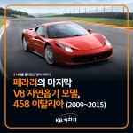 시대를 풍미했던 명차 이야기페라리 458 이탈리아