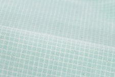 패션스타트 30-798 접착식안감심지 수입원단 코튼 러프 그리드 체크_민트(1/2EA)
