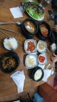 정문앞 대학식당 우렁쌈밥
