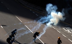 The Korea Times - DARKROOM Chaos in Hong Kong 
