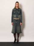 [발렌시아가]발렌시아가 여성 자켓 데님 849899 TTW893394 BLU VERDE PETROLIO /12 528010 [W CONCEPT]
