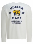 [휴먼메이드]휴먼메이드 남성 그래픽 L/S 크루넥 티셔츠 HM30CS025 화이트 /3 [W CONCEPT]