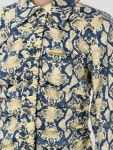[해외배송] GANNI 여성 티셔츠 F8792 883 Blue /6 - 리본즈(REEBONZ)