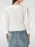 [해외배송] GANNI 여성 탑 F8856 151 화이트 /6 - 리본즈(REEBONZ)