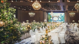 크리스탈볼룸 - 웨딩&컨벤션 | 롯데호텔 부산