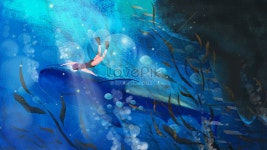 바다 그림 - 돌고래 바다의 노래 일러스트 무료 다운로드 - Lovepik 바다 그림 - 돌고래 바다의 노래