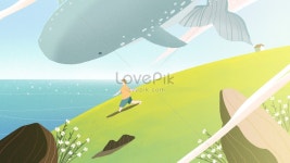 힐링 일러스트 레이터 일러스트 무료 다운로드 - Lovepik 힐링 일러스트 레이터