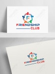 우정 클럽 로고 벡터 이미지 _사진 450048890 무료 다운로드_lovepik.com 우정 클럽 로고 벡터
