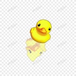 노란색 오리 PNG 일러스트 무료 다운로드 - Lovepik 노란색 오리
