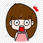  놀람 표정 팩