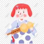 손으로 그린 음악 과외 수업 Cucurbit Girl PNG 일러스트 무료 다운로드 - Lovepik 손으로 그린 음악 과외 수업 Cucurbit Girl
