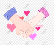 몇 손을 잡고 PNG 일러스트 무료 다운로드 - Lovepik 몇 손을 잡고
