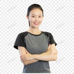 체육관에서 활기찬 여성 PNG 일러스트 무료 다운로드 - Lovepik 체육관에서 활기찬 여성