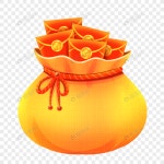  쇼핑 보너스 복 주머니 요소