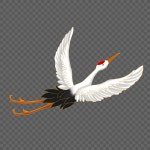  비상하는 두루미