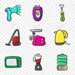현대 가전 PNG 일러스트 및 벡터 이미지 | 무료 다운로드 - Lovepik