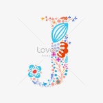 과장된 색상 창조 크리 에이 티브 플라워 문자 J PNG 일러스트 무료 다운로드 - Lovepik 과장된 색상 창조 크리 에이 티브 플라워 문자 J