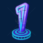 차가운 스테레오 크리에이티브 라이트 튜브 카운트 다운 넘버 1 PNG 일러스트 무료 다운로드 - Lovepik 차가운 스테레오 크리에이티브 라이트... 
