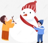  눈사람을 만들다