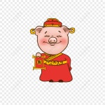 복돼지 PNG 일러스트 무료 다운로드 - Lovepik 복돼지