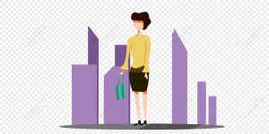 도시 여성 PNG 일러스트 무료 다운로드 - Lovepik 도시 여성