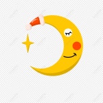  좋은 밤, 달