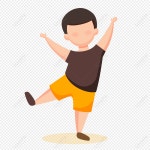 춤추는 소년 PNG 일러스트 및 벡터 이미지 | 무료 다운로드 - Lovepik