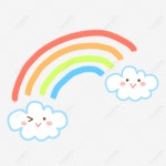 해피 레인보우 PNG 일러스트 무료 다운로드 - Lovepik 해피 레인보우