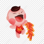  복덩이는 폭죽을 붙인다