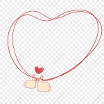 빨간 사랑의 줄 PNG 일러스트 무료 다운로드 - Lovepik 빨간 사랑의 줄