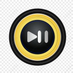  검은 재생 버튼