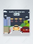 Autonomous Driving Of New Energy Vehicles Creative Contracted Instagram Post 이미지 _사진 466582277 무료 다운로드_lovepik.... 