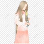 손으로 그린 문학 소녀의 Psd 디자인 PNG 일러스트 무료 다운로드 - Lovepik 손으로 그린 문학 소녀의 Psd 디자인