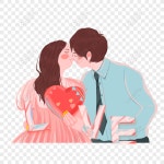로맨틱 하 고 아름 다운 키스 커플 문자 그림 디자인 상업 요소 수 있습니다. PNG 일러스트 무료 다운로드 - Lovepik 로맨틱 하 고 아름 다운... 