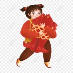 행복 한 새 해 소녀는 잉어를 들고 PNG 일러스트 무료 다운로드 - Lovepik 행복 한 새 해 소녀는 잉어를 들고
