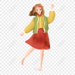 신선한 만화 소녀 문자 Png 요소 PNG 일러스트 무료 다운로드 - Lovepik 신선한 만화 소녀 문자 Png 요소
