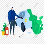 잘 생긴 주유소 직원 PNG 일러스트 무료 다운로드 - Lovepik 잘 생긴 주유소 직원