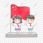  만화 손으로 그려진 모범생 학교의 날