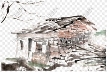 스톤 하우스 잉크 그림 Png 무료 자료 PNG 일러스트 무료 다운로드 - Lovepik 스톤 하우스 잉크 그림 Png 무료 자료