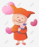 돼지 년 돼지 엄마와 돼지 아기 PNG 일러스트 무료 다운로드 - Lovepik 돼지 년 돼지 엄마와 돼지 아기