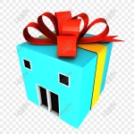 C4d 만화 건물 집 선물 상자 PNG 일러스트 무료 다운로드 - Lovepik C4d 만화 건물 집 선물 상자