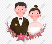  결혼식 시즌, 행복한 새해, 행복한 결혼