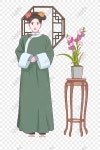  궁전 귀족 캐릭터 일러스트