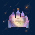 꿈꾸는 작은 공주 성 손으로 그린 그림 PNG 일러스트 무료 다운로드 - Lovepik 꿈꾸는 작은 공주 성 손으로 그린 그림