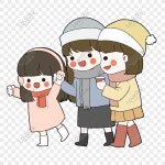 세 자매 PNG 일러스트 및 벡터 이미지 | 무료 다운로드 - Lovepik