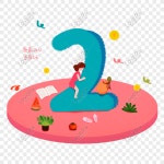 핸드 페인팅 더블 12 카운트 다운으로 2 일 남음 PNG 일러스트 무료 다운로드 - Lovepik 핸드 페인팅 더블 12 카운트 다운으로 2 일 남음