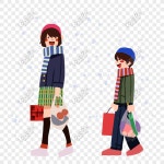 큰 감기에 쇼핑하는 어린 소녀 PNG 일러스트 무료 다운로드 - Lovepik 큰 감기에 쇼핑하는 어린 소녀