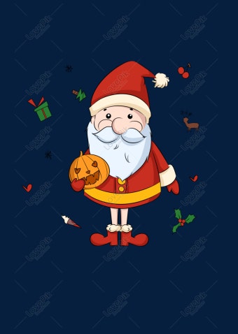 산타 클로스와 호박 그림 PNG 일러스트 무료 다운로드 - Lovepik 산타 클로스와 호박 그림